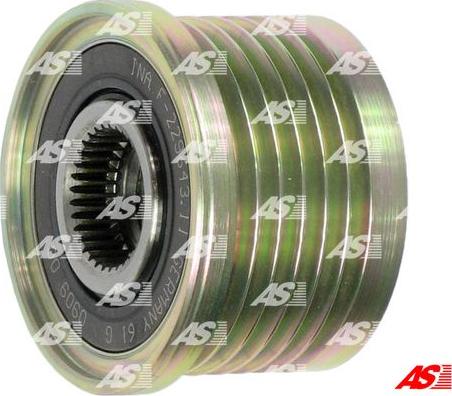 AS-PL AFP3002(INA) - Pulley, alternator, freewheel clutch www.parts5.com