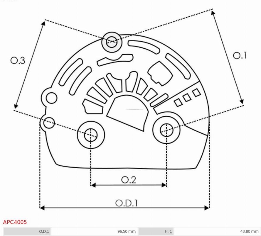 AS-PL APC4005 - Schutzkappe, Generator www.parts5.com