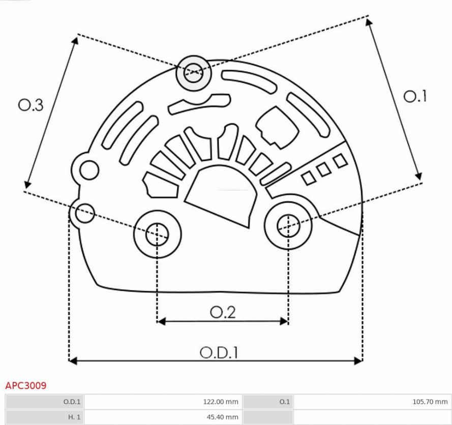 AS-PL APC3009 - Capac protector, alternator www.parts5.com