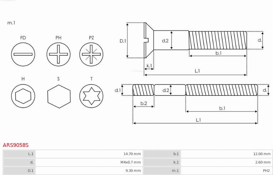 AS-PL ARS9058S - Repair Kit, alternator www.parts5.com