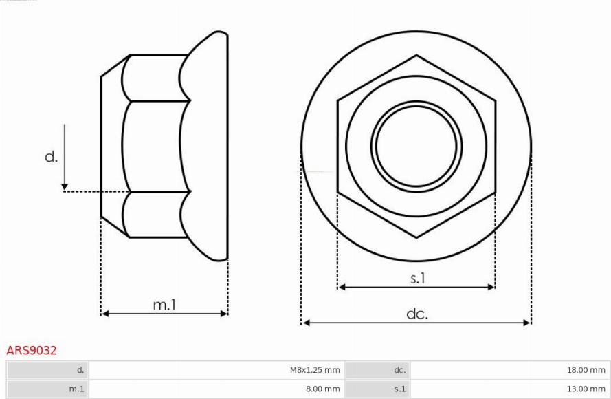 AS-PL ARS9032 - Repair Kit, alternator parts5.com