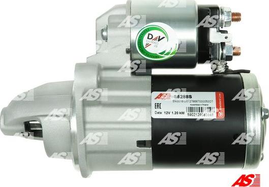 AS-PL S5288S - Starter www.parts5.com