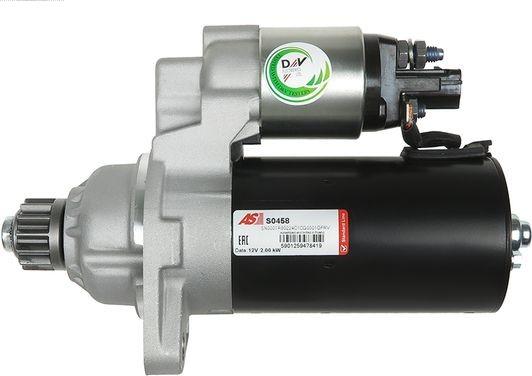 AS-PL S0458 - Starter www.parts5.com