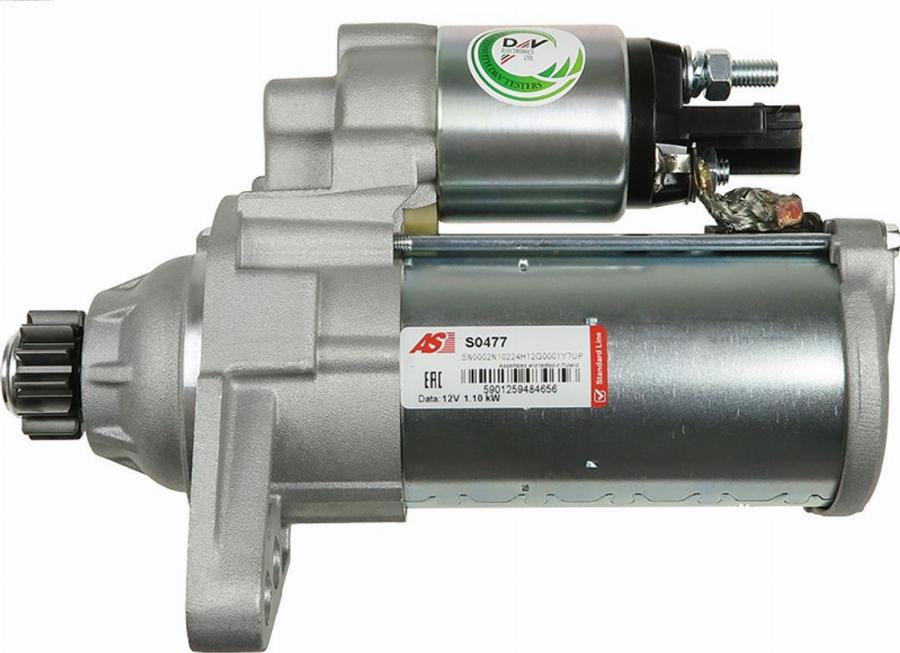 AS-PL S0477 - Starter www.parts5.com