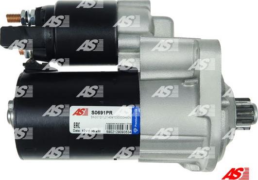 AS-PL S0691PR - Starter www.parts5.com