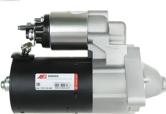 AS-PL S0608S - Motor de arranque www.parts5.com