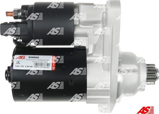 AS-PL S0686S - Motor de arranque www.parts5.com