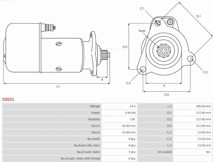 AS-PL S0001 - Uputnik www.parts5.com