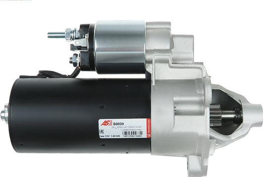 AS-PL S0039 - Rozrusznik www.parts5.com