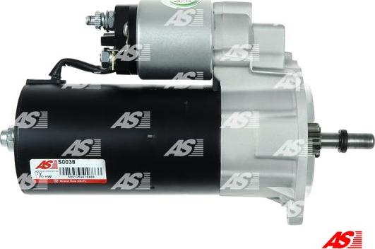 AS-PL S0038 - Rozrusznik www.parts5.com