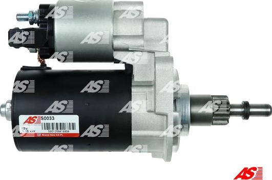 AS-PL S0033 - Starter www.parts5.com