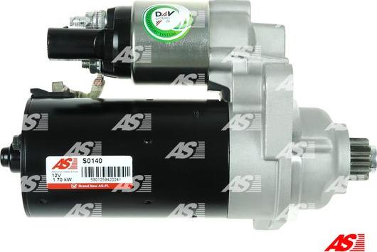 AS-PL S0140 - Starter www.parts5.com