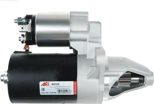 AS-PL S0103 - Starter www.parts5.com