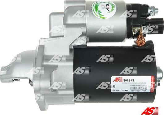 AS-PL S0884S - Żtartér www.parts5.com