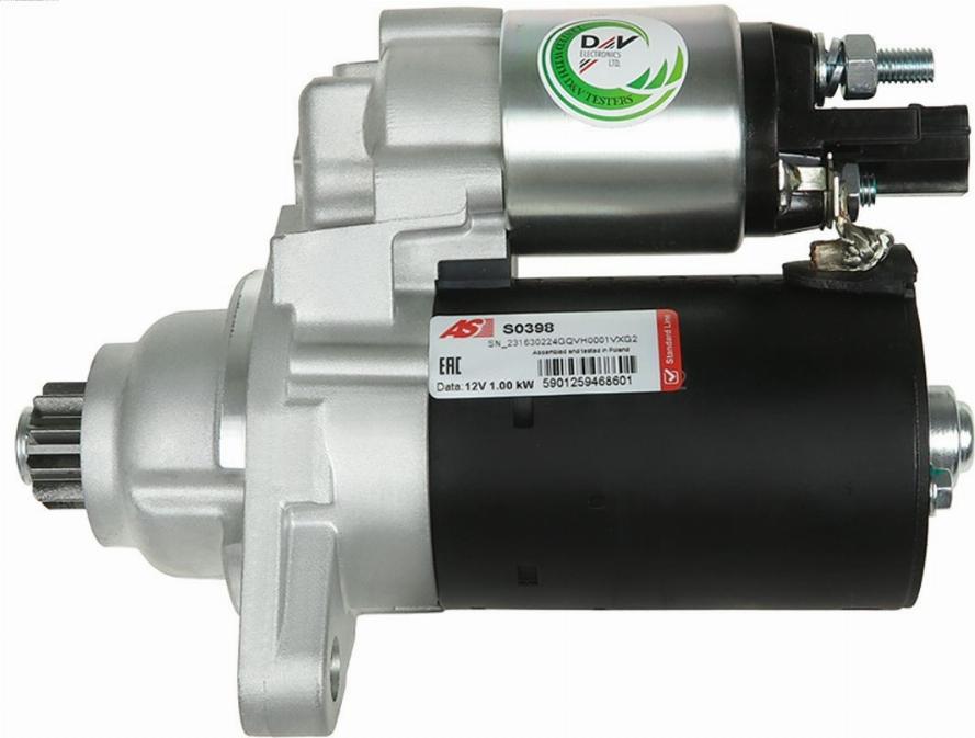 AS-PL S0398 - Starter www.parts5.com