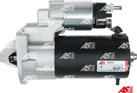 AS-PL S0307 - Motor de arranque www.parts5.com