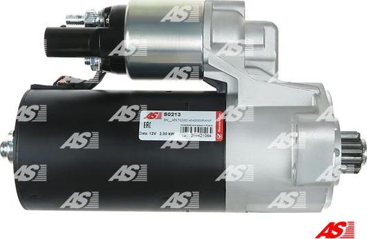 AS-PL S0213 - Starter www.parts5.com