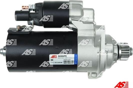 AS-PL S0282PR - Démarreur www.parts5.com