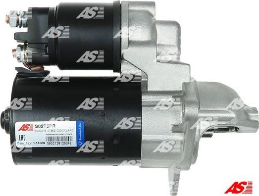 AS-PL S0275PR - Starter www.parts5.com