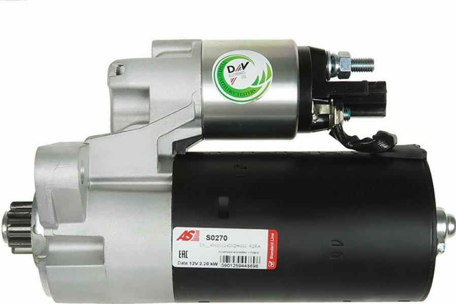 AS-PL S0270 - Starter www.parts5.com