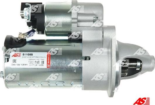 AS-PL S1108S - Μίζα www.parts5.com