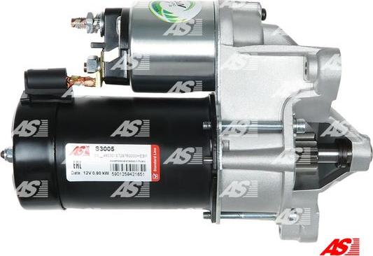 AS-PL S3005 - Startér www.parts5.com