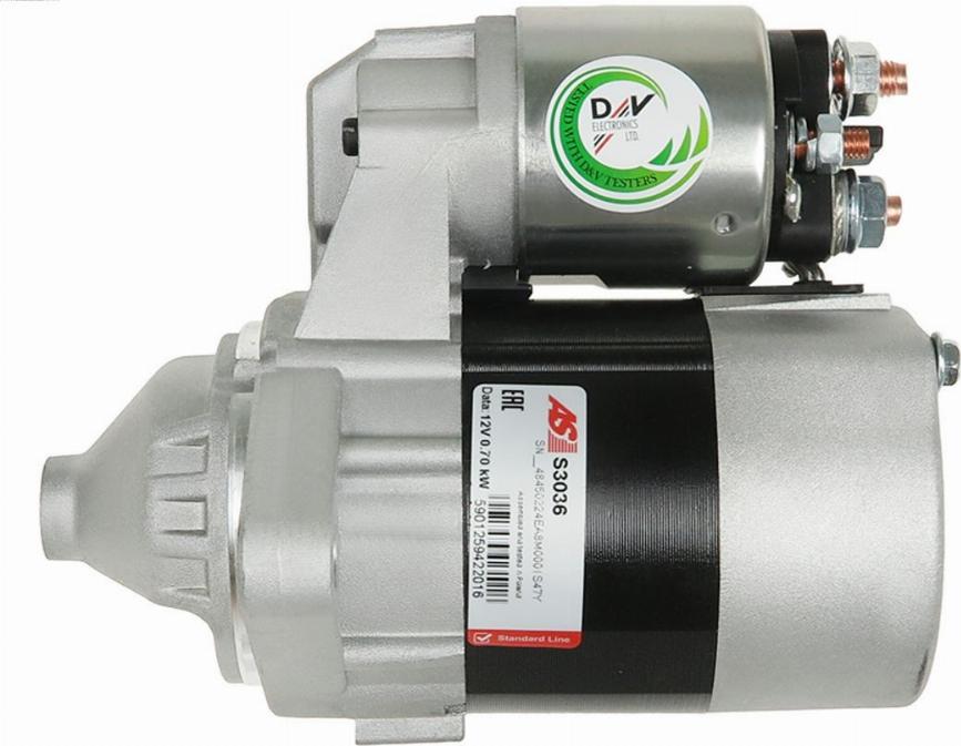 AS-PL S3036 - Starter www.parts5.com