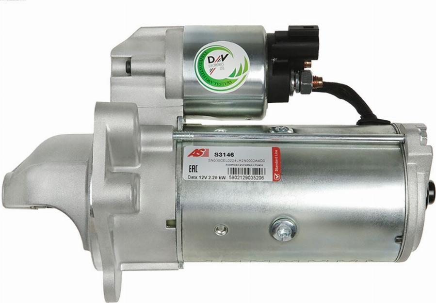 AS-PL S3146 - Starter www.parts5.com