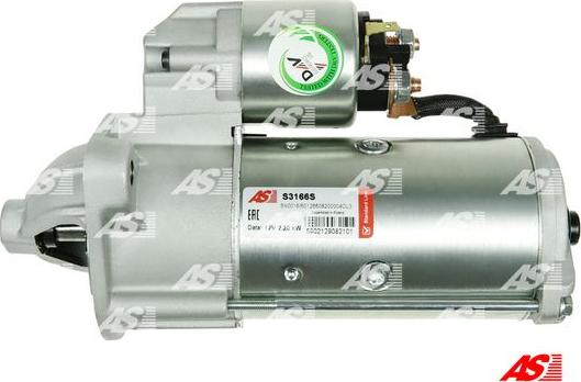 AS-PL S3166S - Стартер www.parts5.com