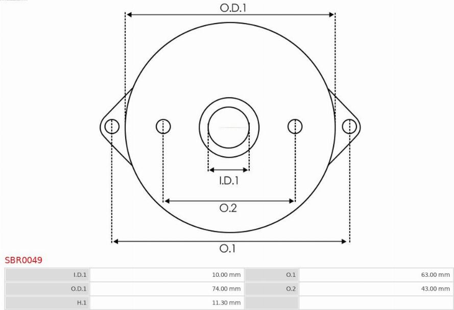 AS-PL SBR0049 - Καπάκι ρυθμιστή, καρμπυτρατέρ www.parts5.com