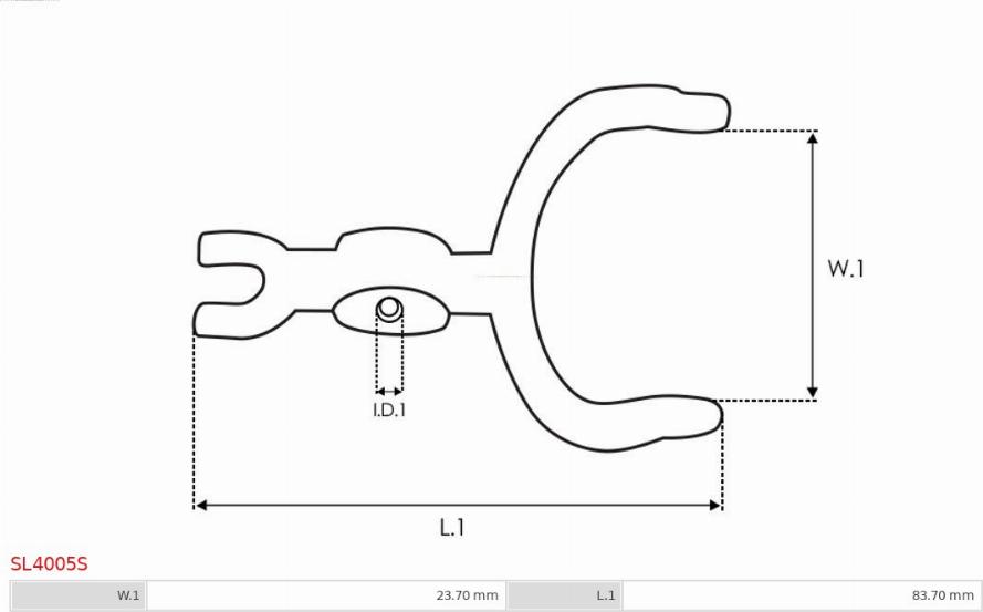 AS-PL SL4005S - Repair Kit, starter www.parts5.com