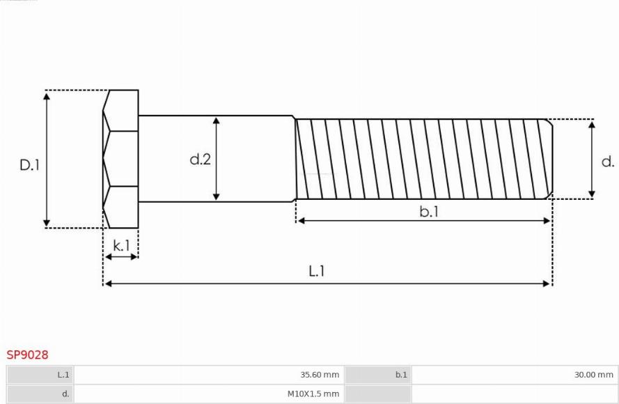 AS-PL SP9028 - Repair Kit, starter www.parts5.com