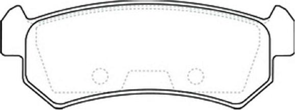 SAKURA 601-00-8365 - Set placute frana,frana disc www.parts5.com