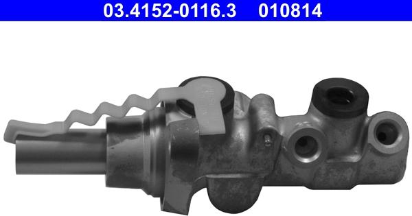 ATE 03.4152-0116.3 - Brake Master Cylinder www.parts5.com