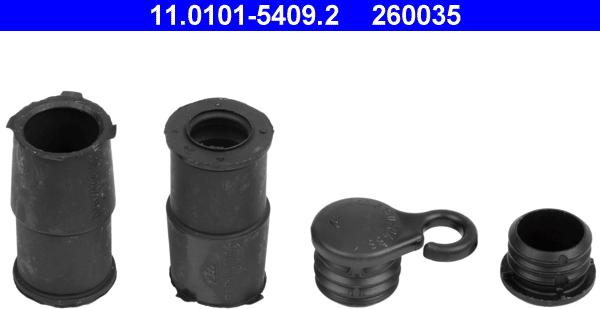 ATE 11.0101-5409.2 - Guide Sleeve Kit, brake caliper www.parts5.com