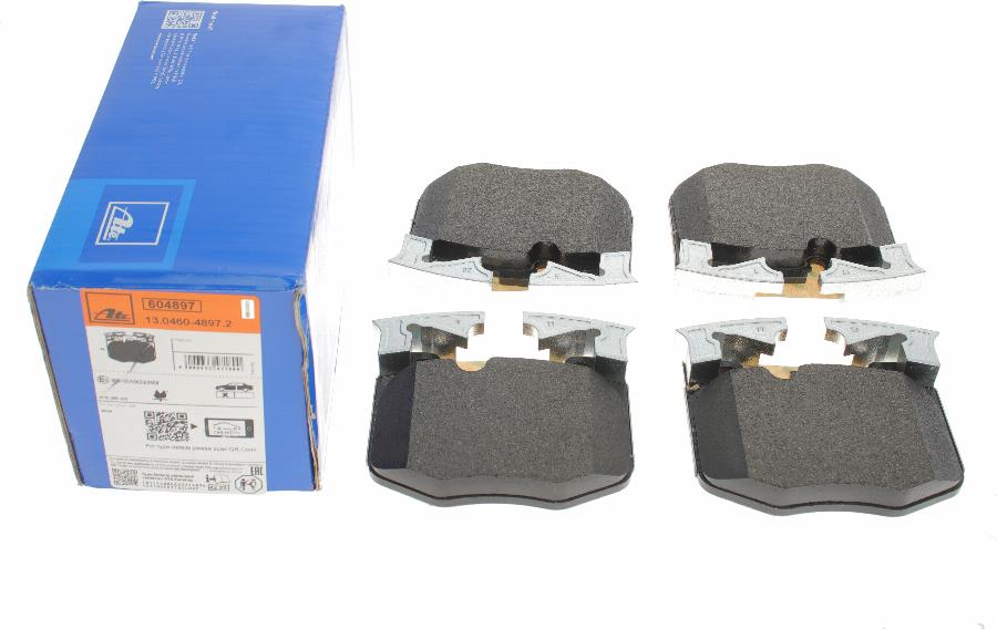 ATE 13.0460-4897.2 - Brake Pad Set, disc brake www.parts5.com