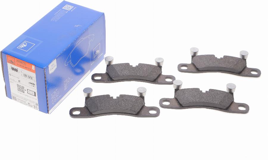 ATE 13.0460-4872.2 - Brake Pad Set, disc brake www.parts5.com