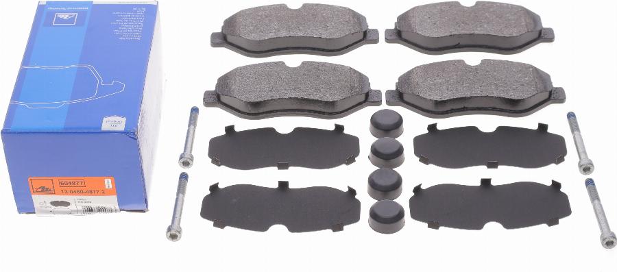 ATE 13.0460-4877.2 - Brake Pad Set, disc brake parts5.com