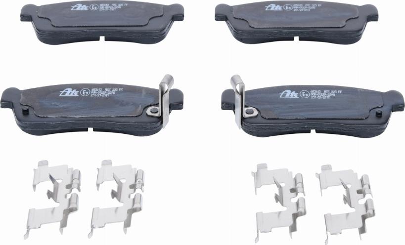 ATE 13.0460-5613.2 - Brake Pad Set, disc brake www.parts5.com