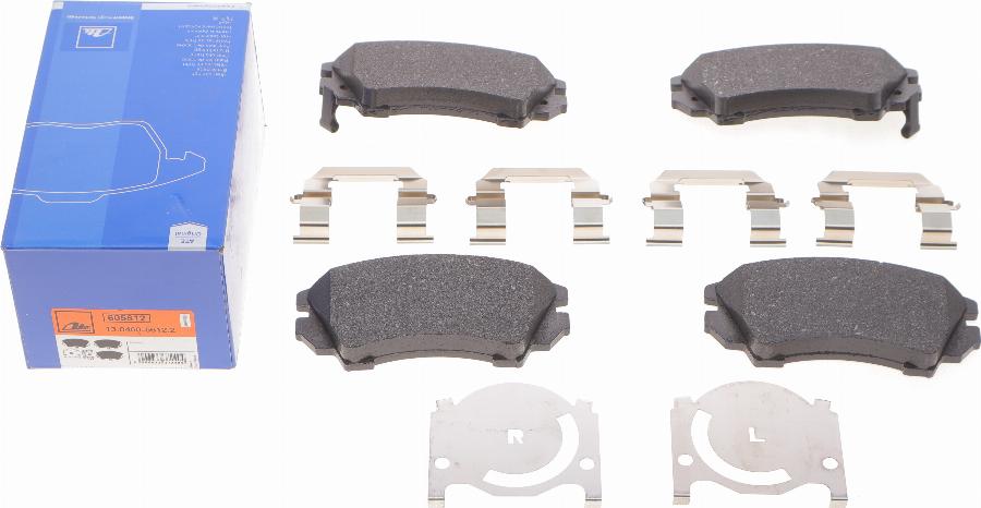 ATE 13.0460-5612.2 - Brake Pad Set, disc brake www.parts5.com