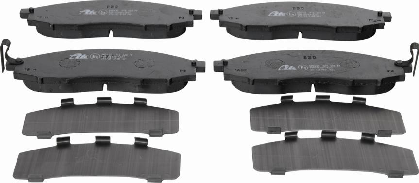 ATE 13.0460-5632.2 - Brake Pad Set, disc brake parts5.com