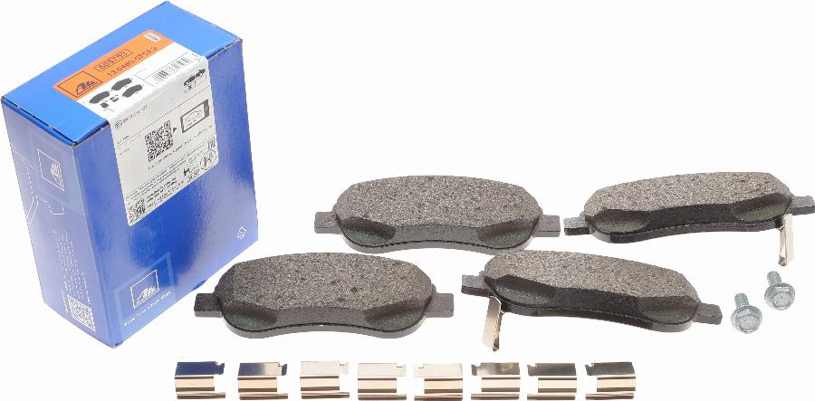 ATE 13.0460-5753.2 - Brake Pad Set, disc brake www.parts5.com