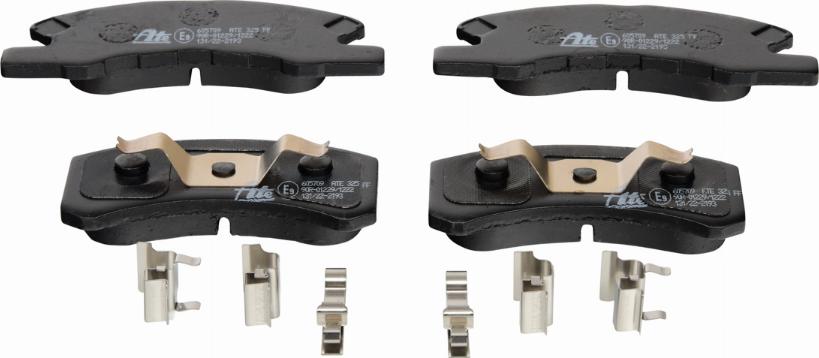 ATE 13.0460-5709.2 - Brake Pad Set, disc brake www.parts5.com