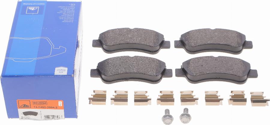 ATE 13.0460-3994.2 - Set placute frana,frana disc www.parts5.com