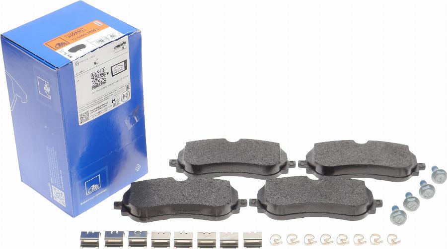 ATE 13.0460-3880.2 - Brake Pad Set, disc brake www.parts5.com