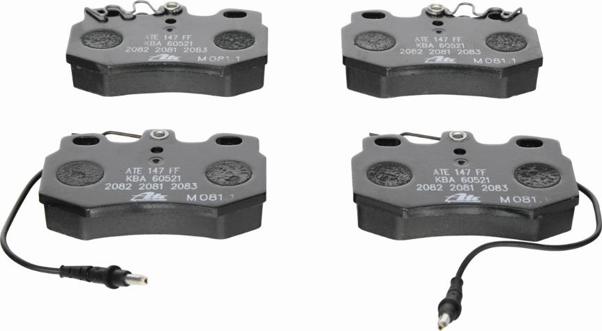 ATE 13.0460-2956.2 - Brake Pad Set, disc brake www.parts5.com