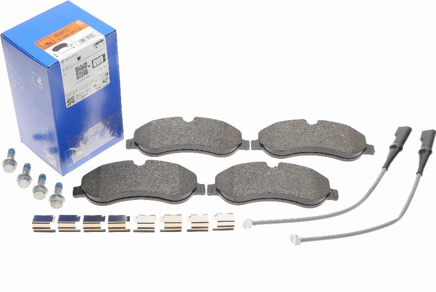 ATE 13.0460-2611.2 - Brake Pad Set, disc brake www.parts5.com