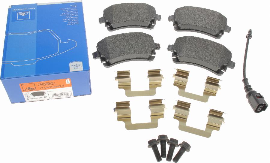 ATE 13.0460-2882.2 - Kit de plaquettes de frein, frein à disque www.parts5.com