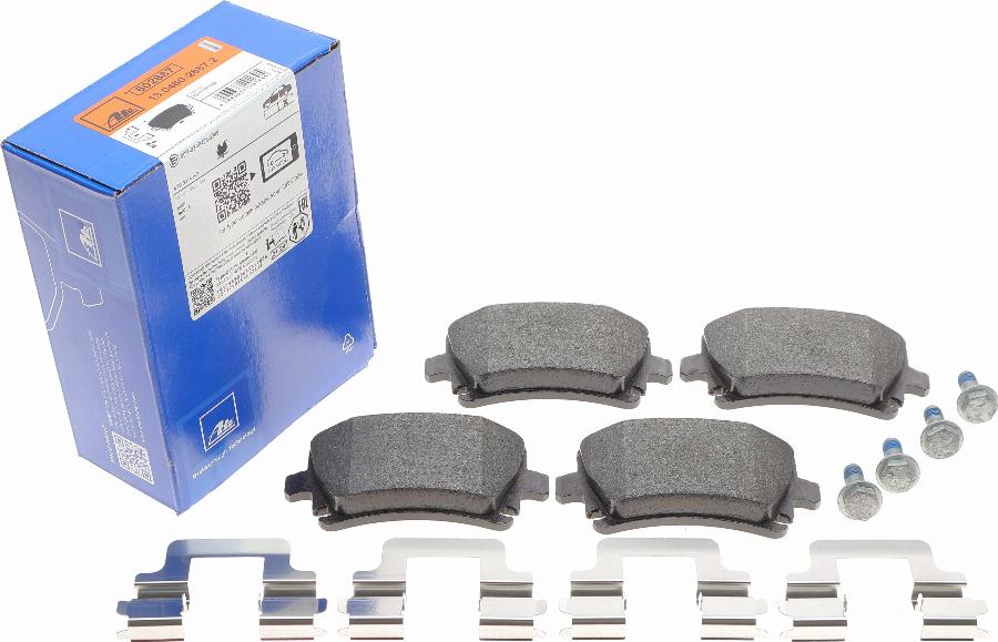 ATE 13.0460-2887.2 - Brake Pad Set, disc brake parts5.com