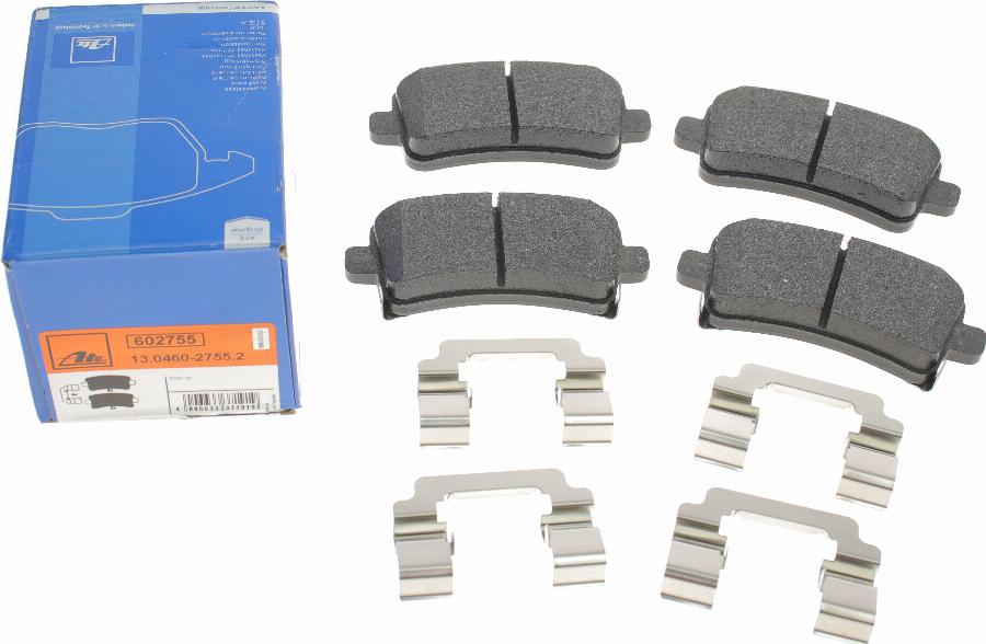 ATE 13.0460-2755.2 - Set placute frana,frana disc www.parts5.com